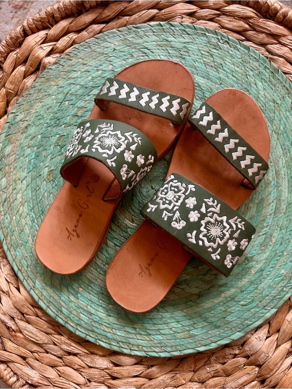 Agave Girl Sandals 💚